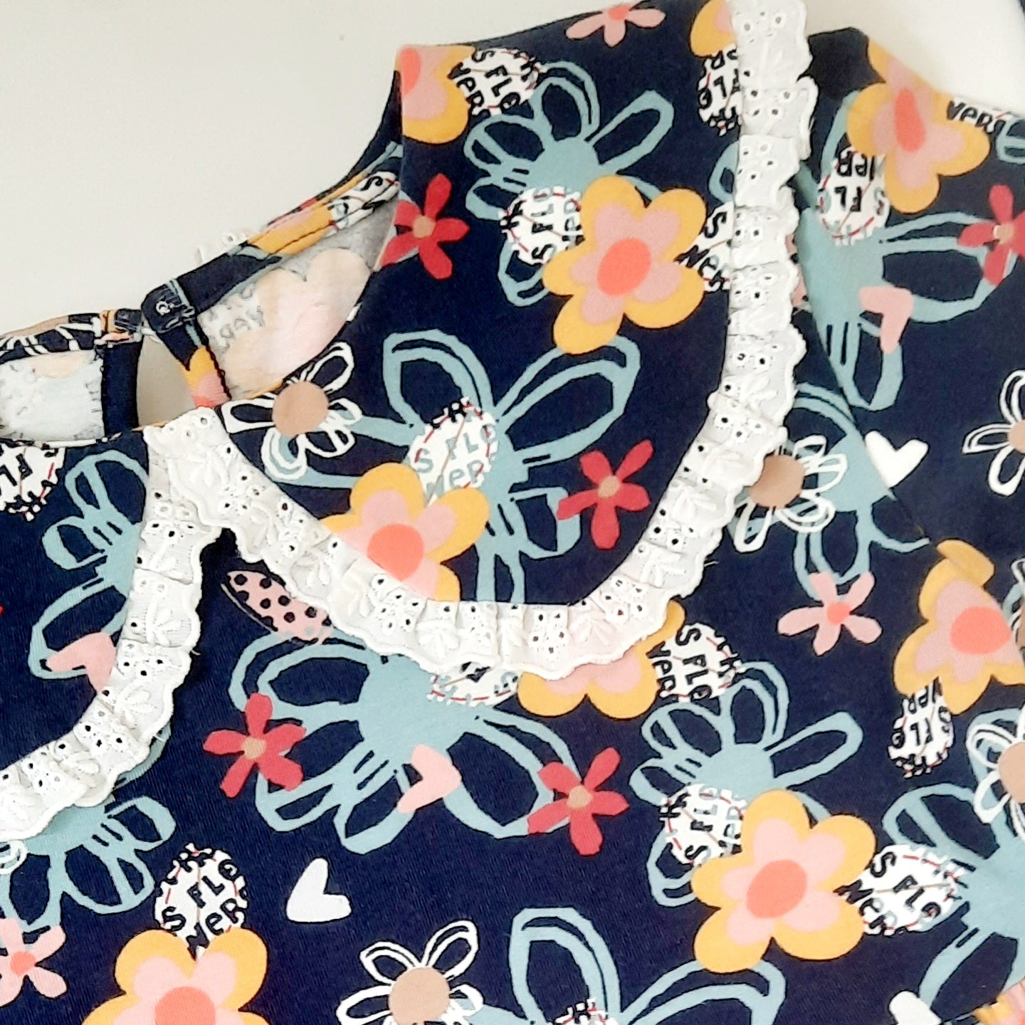 Olive Girls Jersey Cotton Dress