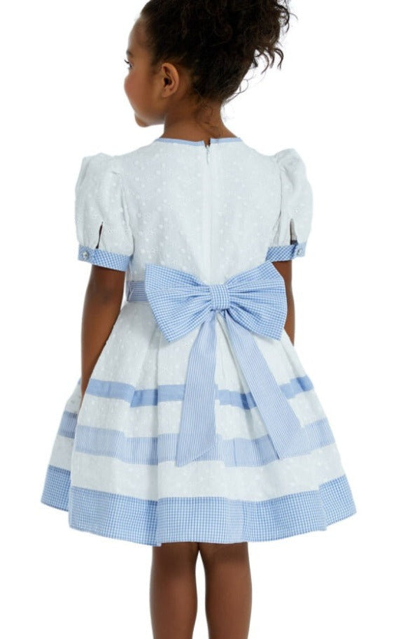 Joanna Girls Blue Balloon Dress