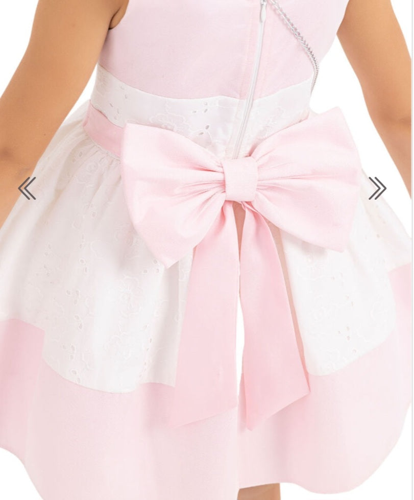 Jayla Girls Pink Dress & Bag