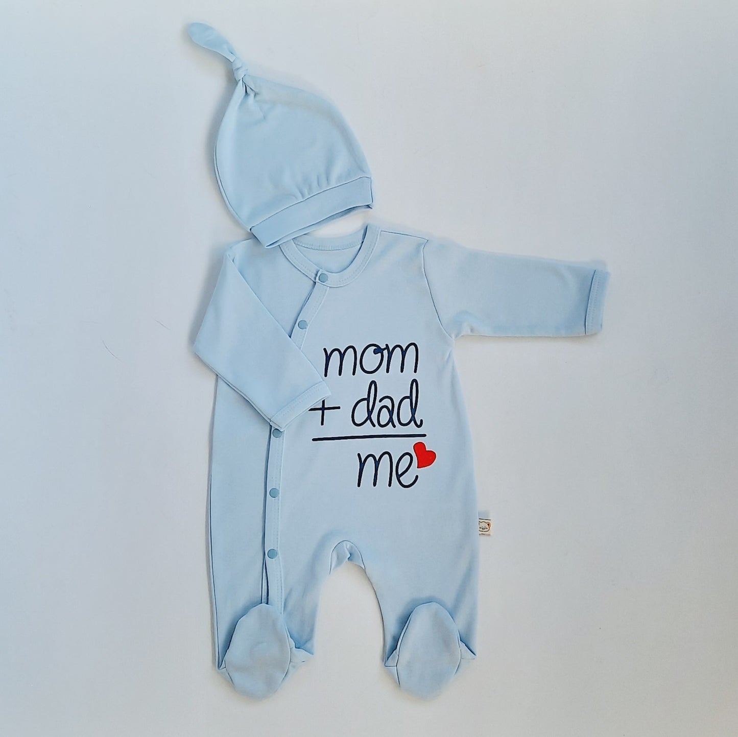 Boys Babygro Mum & Dad & Me