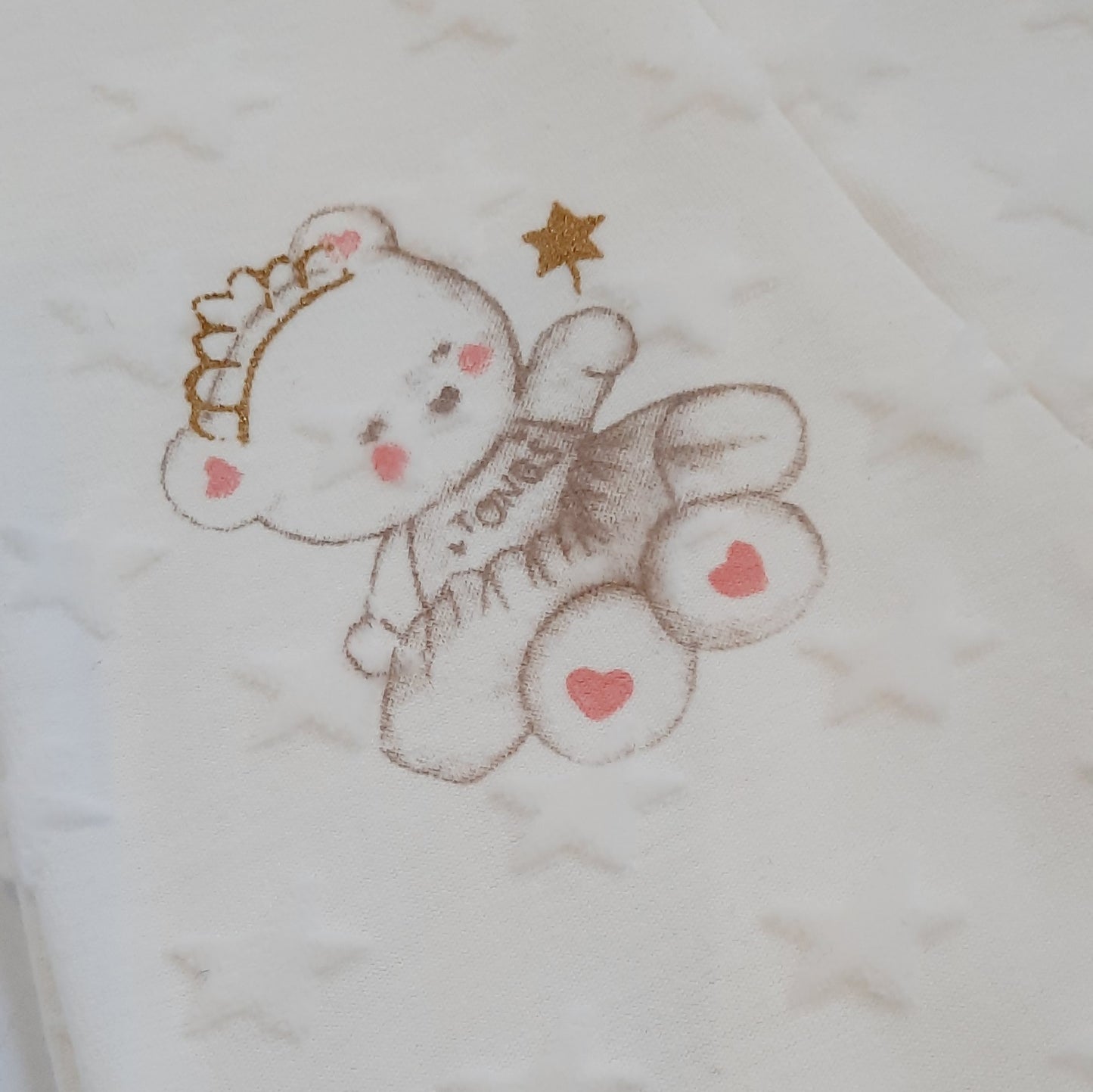 Tara Baby Girls White Babygro