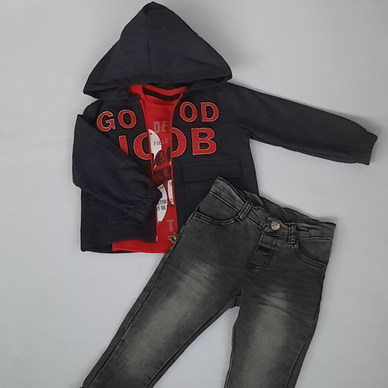 Robert Boys Jacket Tee Jeans