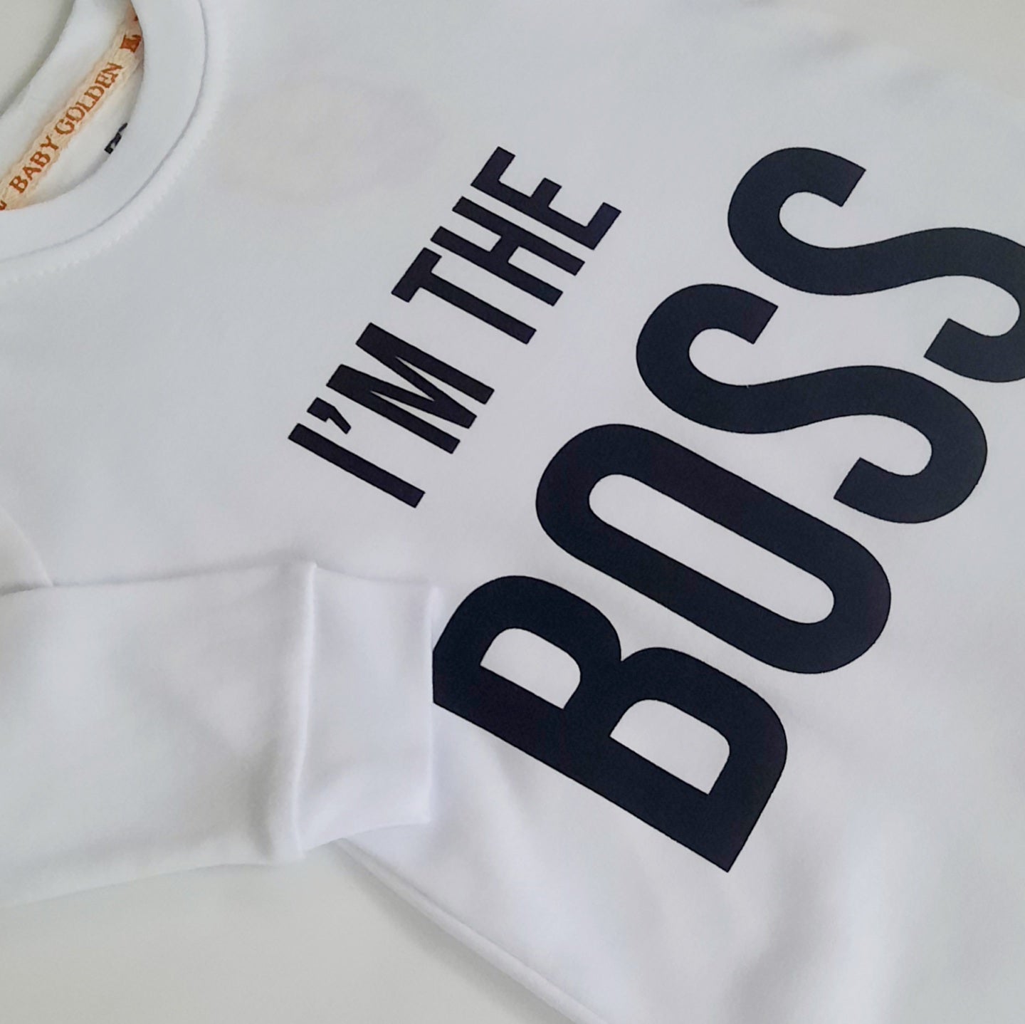 I'm the Boss Babygro