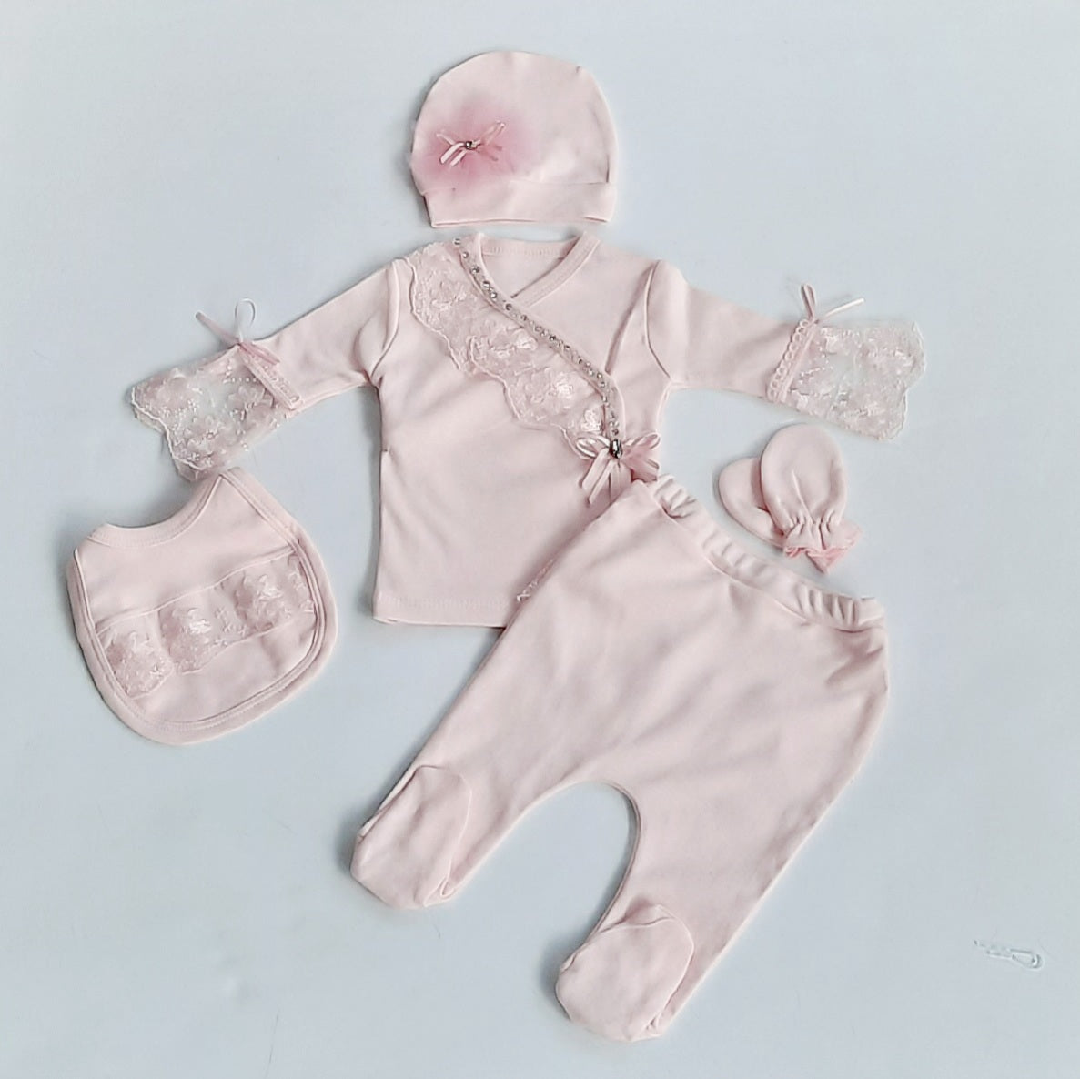 Celine Baby Girls Pink Set