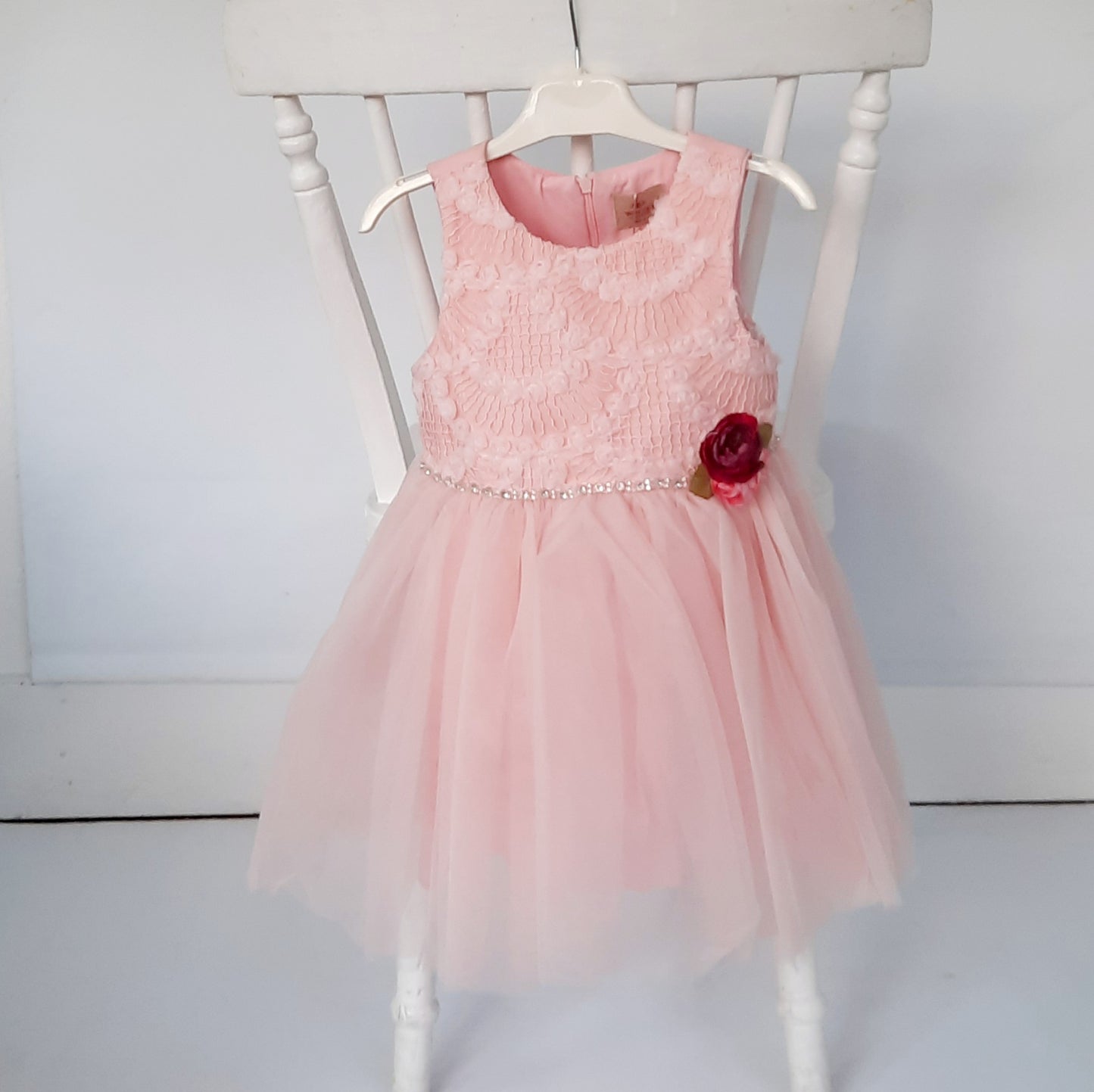 Petal Blush Pink Party Dress