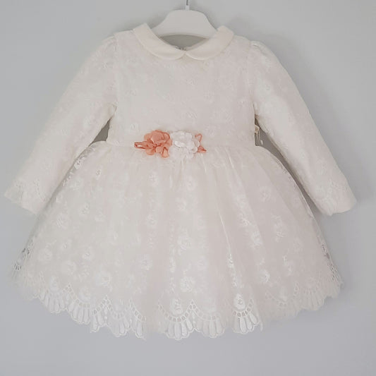 Darina Baby Girls Off White Lace Dress