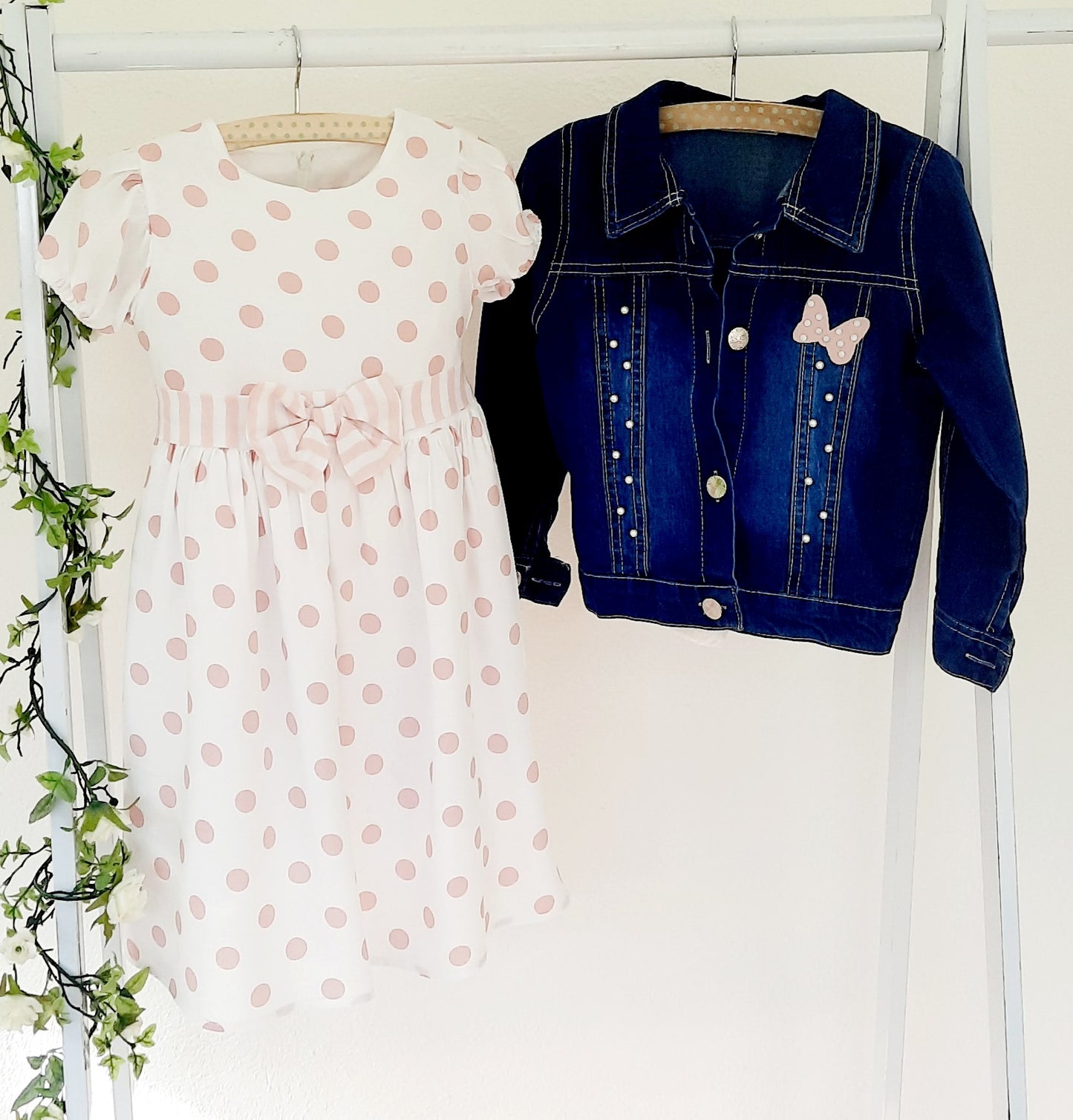 Mary Ellen Girls Minnie Denim Jacket