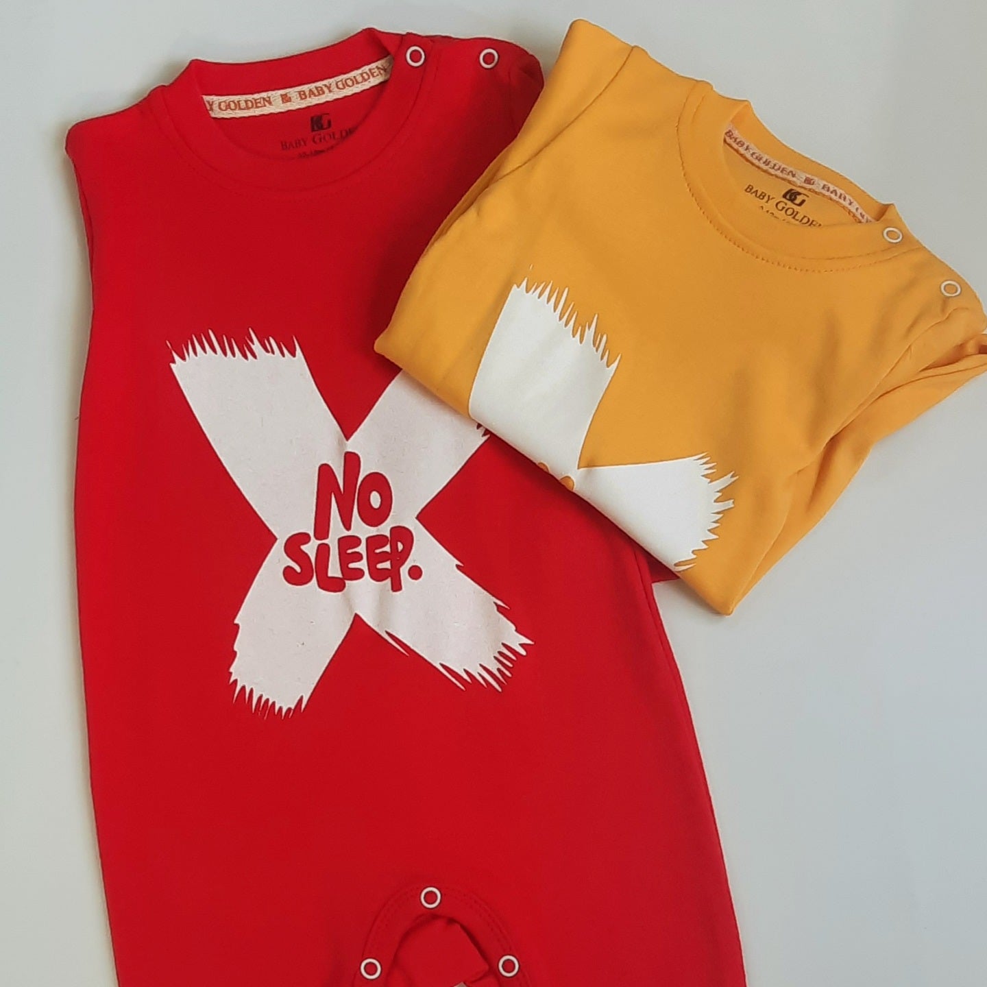 No Sleep Cotton Babygro