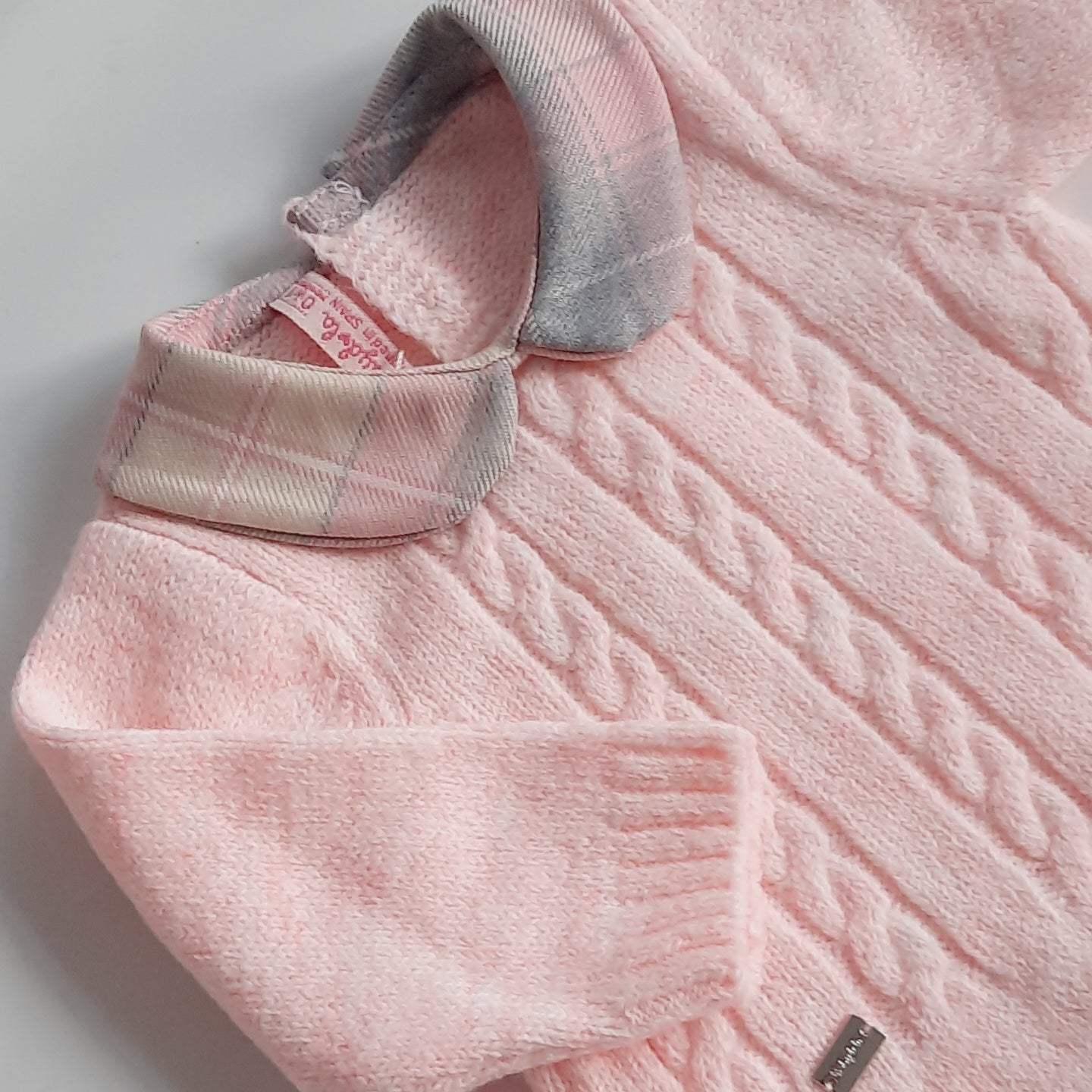 Vivienne Baby Girls Traditional Knit Onsie