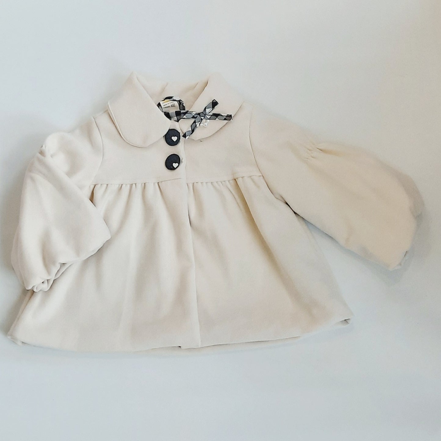 Bianca Winter White Baby Girls Coat