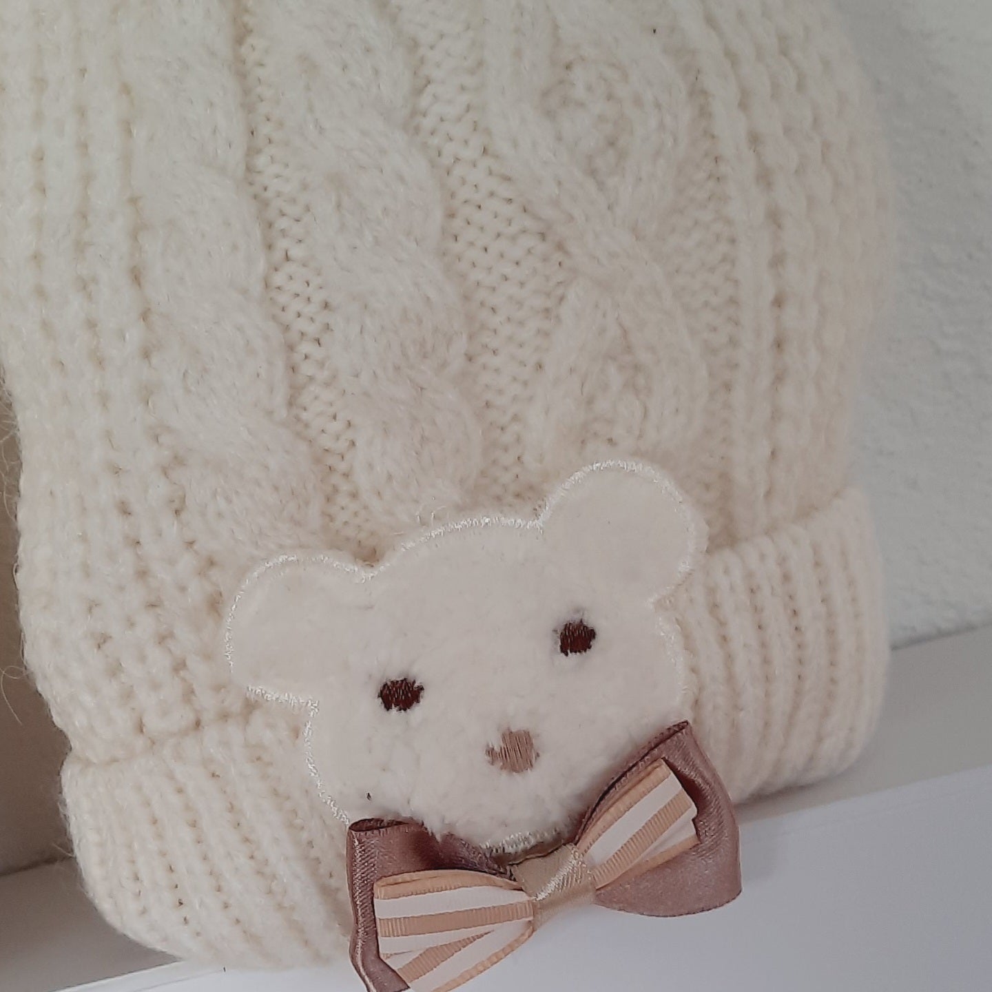 Baby Bear Hat with Tassel