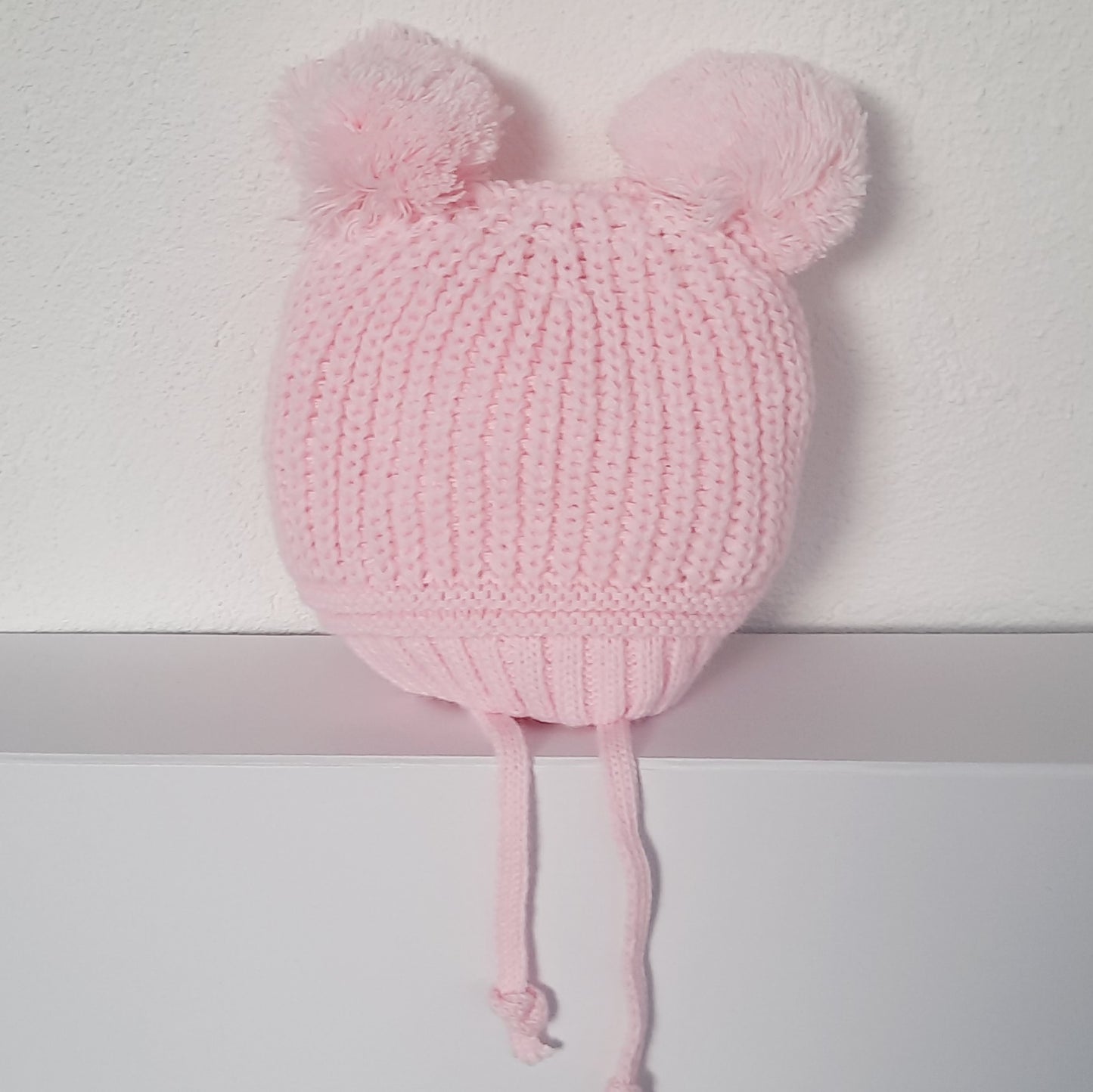 Baby Beanie Hat with Pom Poms