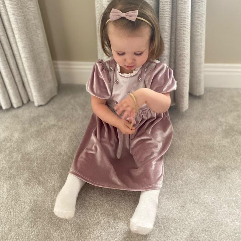 Ivy Girls Velvet Dress