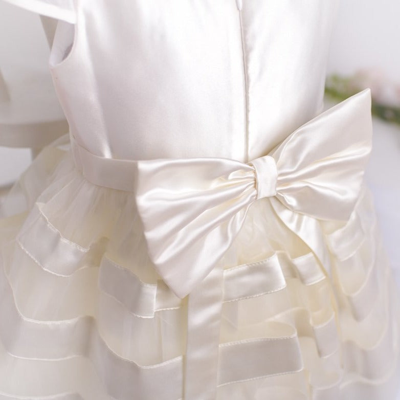 Flower Girl Dress & Hairband - Bianca
