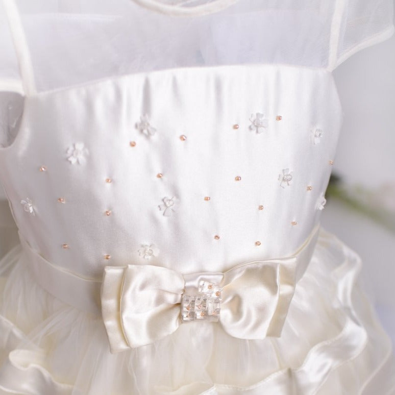 Flower Girl Dress & Hairband - Bianca