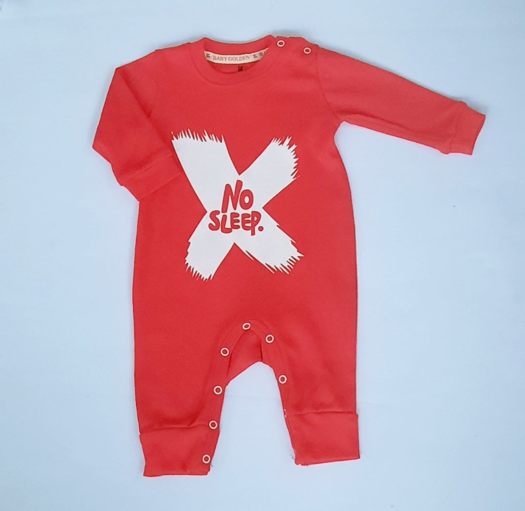 No Sleep Cotton Babygro