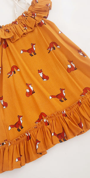 Girls Fox Dress