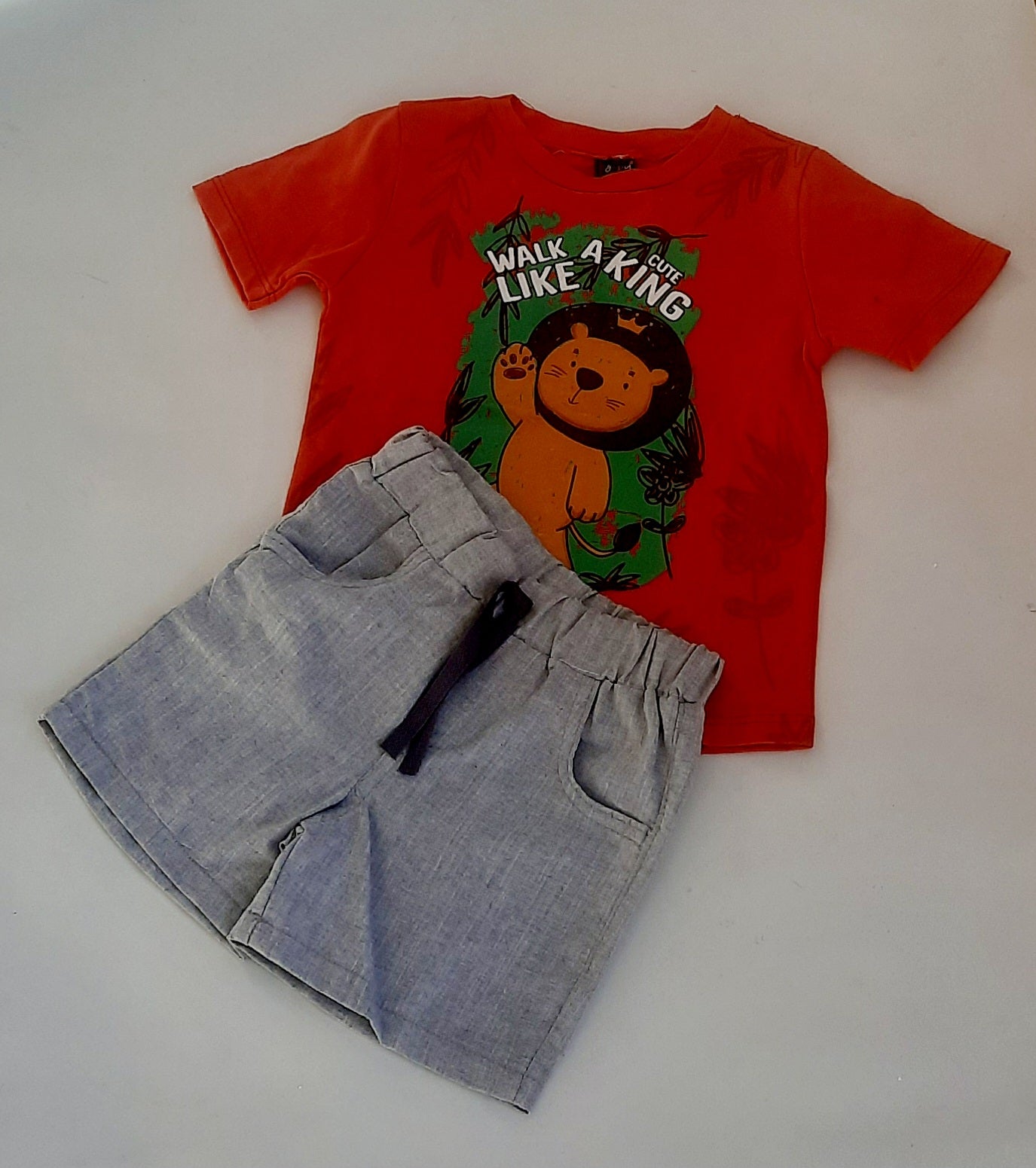 Luke Boys Tee Shorts Set