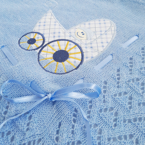 Blanket Gift Box - Ocean Blue