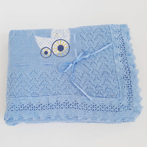 Blanket Gift Box - Ocean Blue
