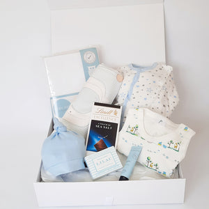 Mum & Baby Boy Newborn Gift Box