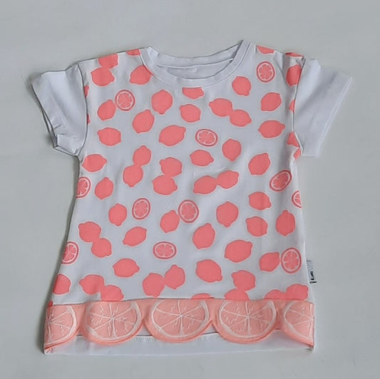Girl's Neon Lemon Tee