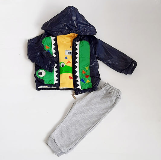 Alan Baby Boys Raincoat Outfit