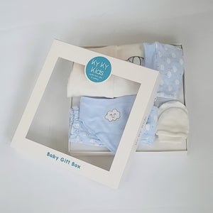 Colin Baby Boy Gift Box Blue Clouds