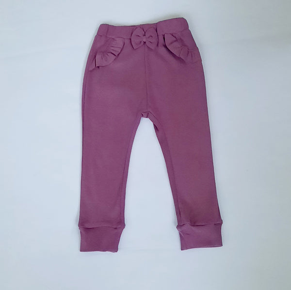 Girls Ribbed Warm Cotton Leggings
