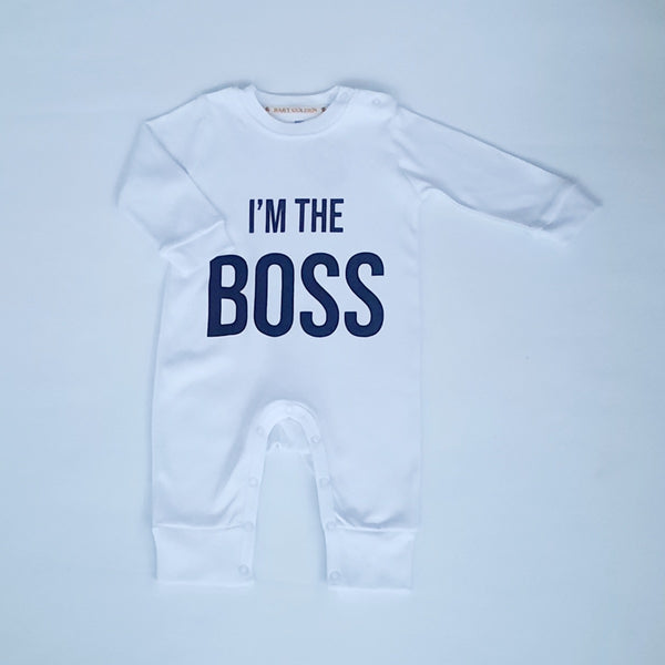I'm the Boss Babygro