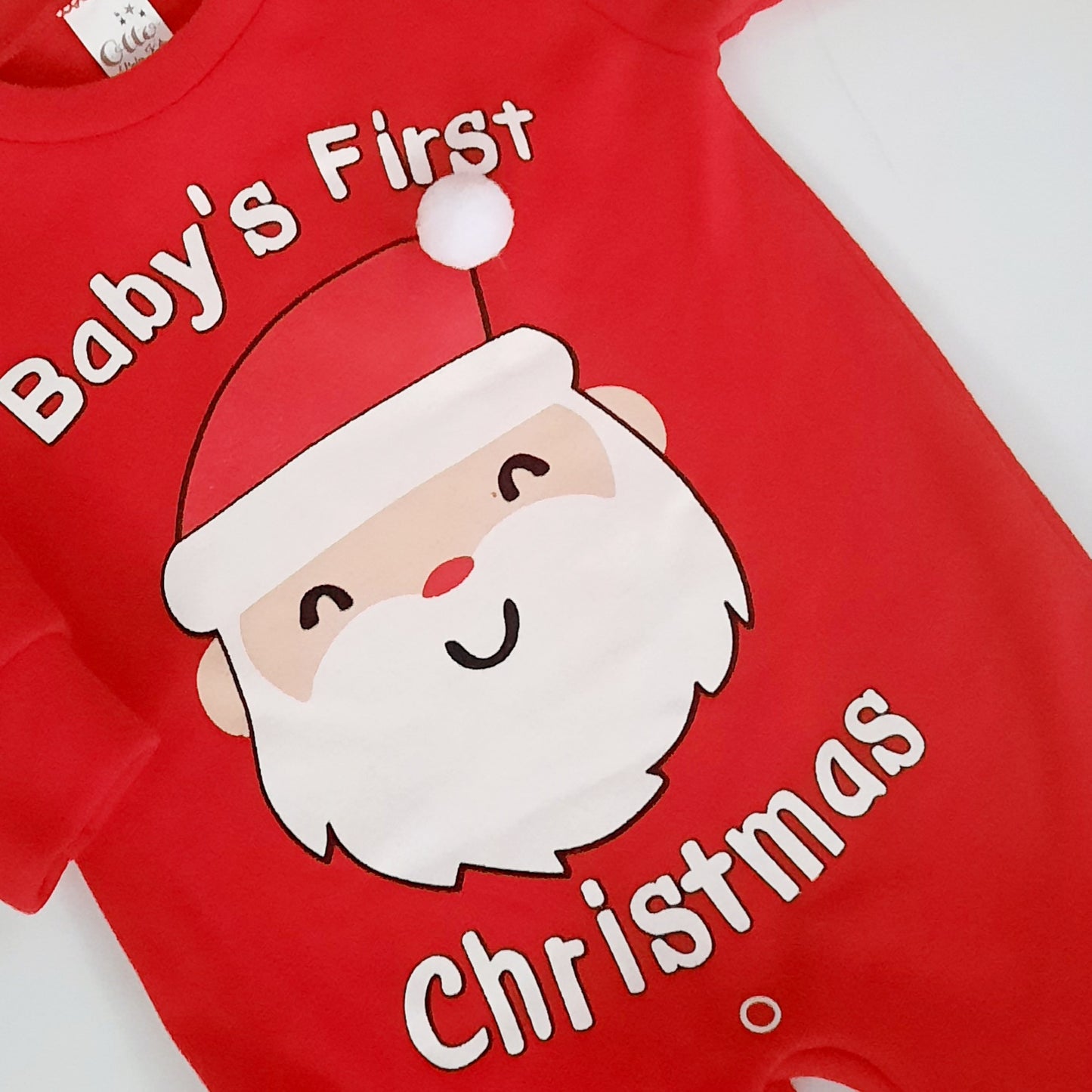 Babys 1st Christmas Babygro & Hat