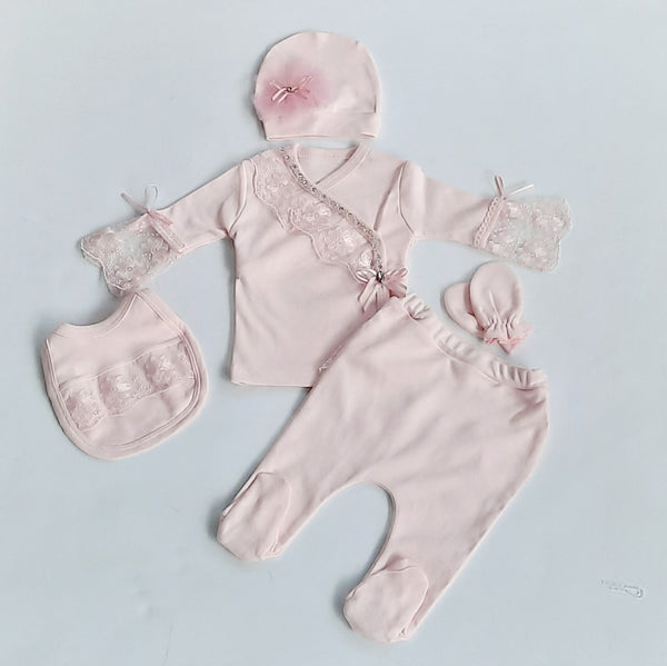 Celine Baby Girls Pink Set