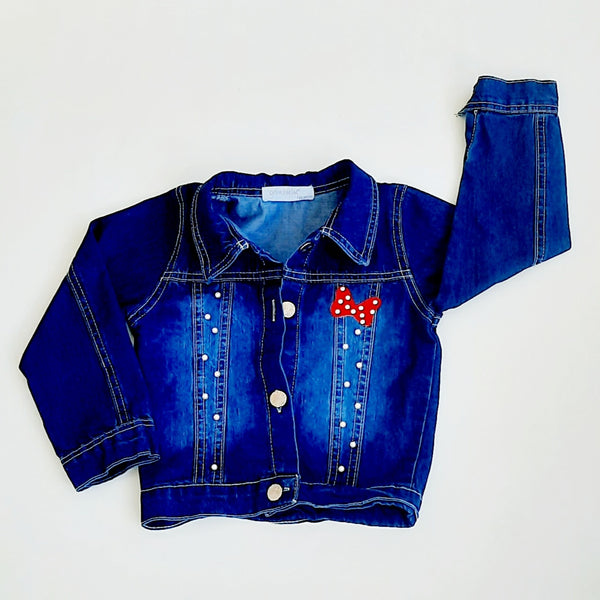 Mary Ellen Girls Minnie Denim Jacket