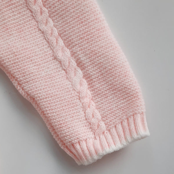 Vivienne Baby Girls Traditional Knit Onsie