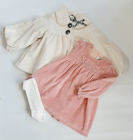 Bianca Winter White Baby Girls Coat