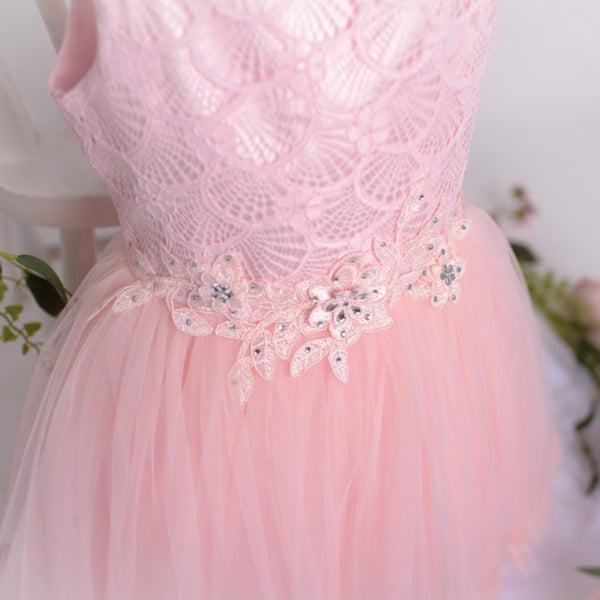Flower Girls Dress & Hair band- Annabelle