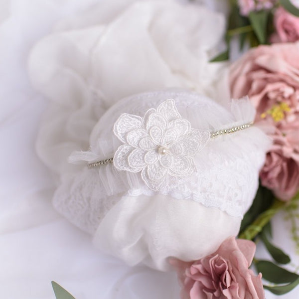 Flower Girl Dress & Hairband - Bianca